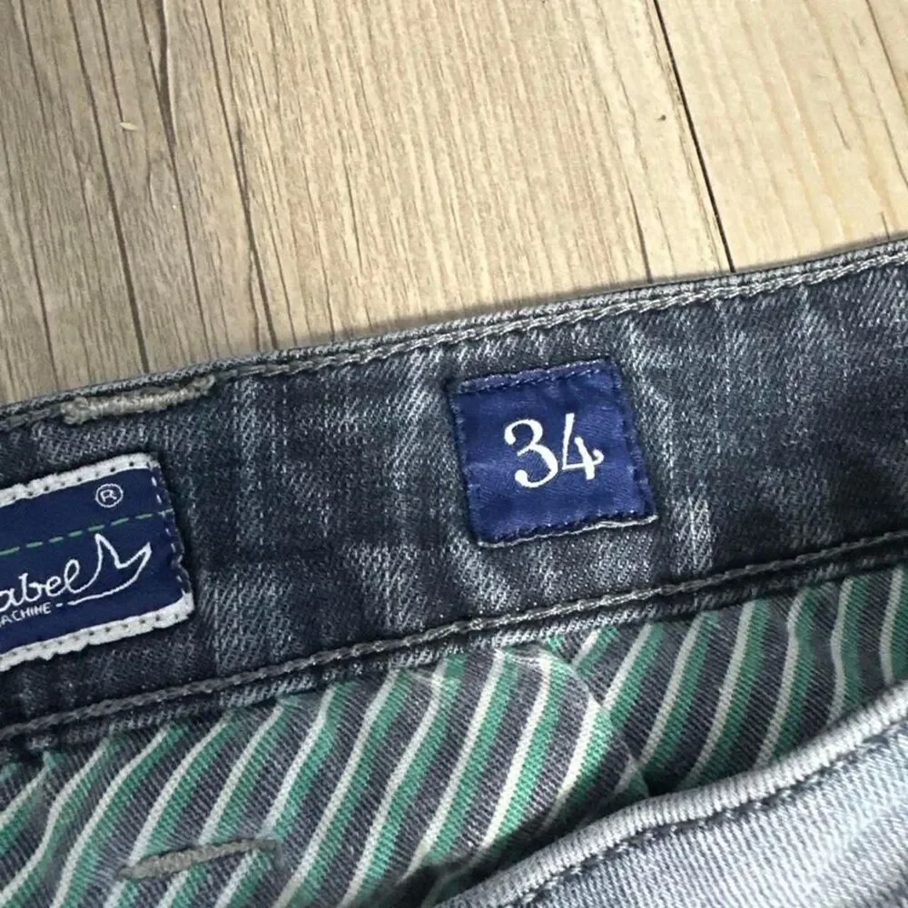 Flying-monkey Men's Blue and Navy Jeans